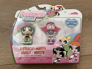 The Powerpuff Girls Buttercup & Maylyn Action Figures Spin Master *New