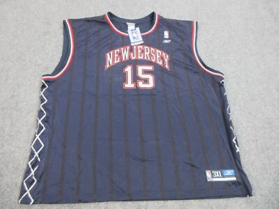 Camiseta vintage Vince Carter New Jersey Nets para hombre 3XL azul NBA baloncesto NUEVA Foto 1 de 4