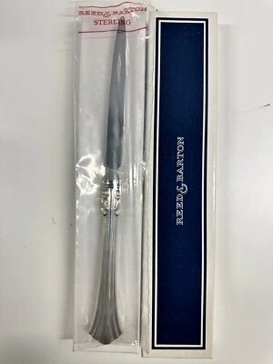 NUEVO ABRECARTAS Reed & Barton siglo XVIII 8 1/4" ¡Original! RARO! Foto 1 de 4