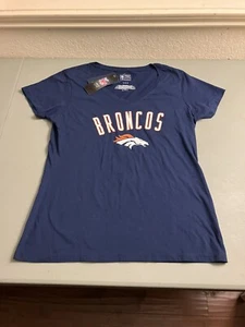 Denver Broncos Damen T-Shirt Medium Fanatics Neu Mit Etikett - Bild 1 von 4