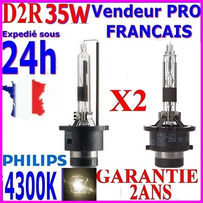 2 Xenon D2R Philips 85126+ 85V 35W P32D-3 85126C1 4300K 12V Bulbs - Image 1 of 4