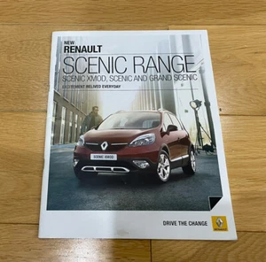 Official Renault Scenic Range 2013 Printed Brochure - Picture 1 of 2