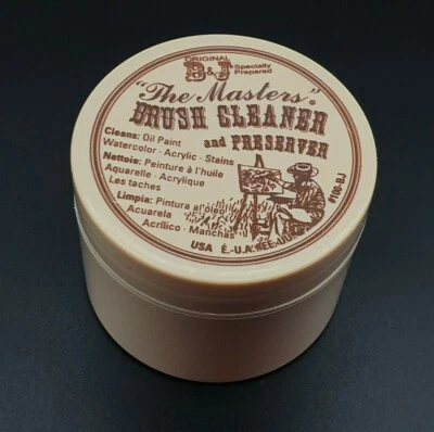 GENERAL'S The Masters Brush Cleaner and Preserver 30ml For Acrylic and Oil Paints