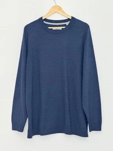 Tommy Bahama Islandzone Coolside Crew Herren Pullover XXL graublau langarm - Bild 1 von 8