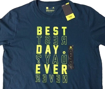 Xersion Short Sleeve Shirt Men’s XL Best Day Ever Rest Father's Day Gift NWT - Image 1 of 4
