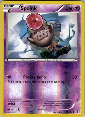 Spoink XY - Fates Collide 30/124 Reverse Holo LP/NM - Image 1 of 2