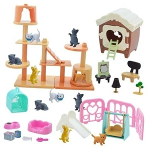 Pet Pretend Play Toys, 48Pcs Cat Figures Toys for Kids Realistic Detailed CAT - Picture 1 of 8