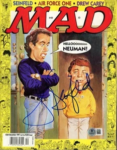 JERRY SEINFELD signed MAD magazine - autograph BAS Beckett certified - Picture 1 of 2
