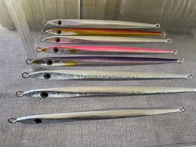 Набор металлических приспособлений Shimano Speed Thrasher 200 г 180 г 120 г оптом разных цветов б/у - Изображение 1 из 2