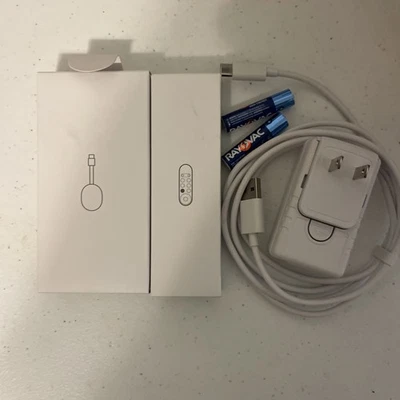 Google Chromecast with Google TV 4K UHD Media Streamer - Snow - Image 1 of 2