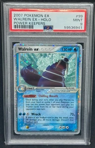 PSA 9 Walrein EX 99/108 Power Keepers Pokemon Card Graded - Picture 1 of 2