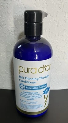 CONDICIONADOR PURA D'OR Dor Hair Thinning Therapy 16 Oz novo - Imagem 1 de 4