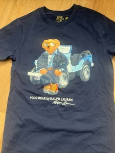 Polo Ralph Lauren Boys Polo Bear & Vehicle T-shirt  6  $59.50 Retail - Picture 1 of 3