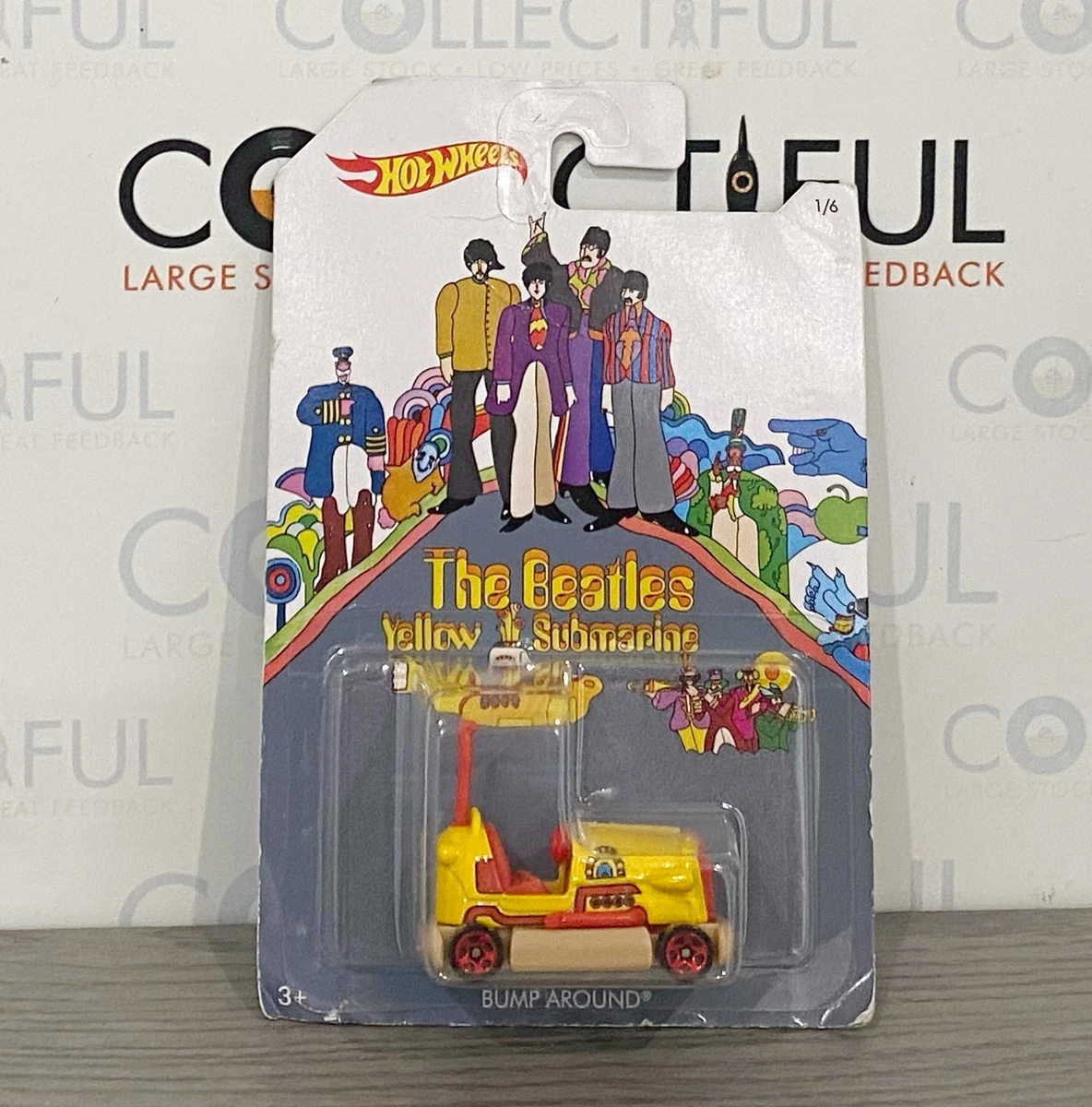 Hot Wheels The Beatles Yellow Submarine Contemporary Diecast Cars