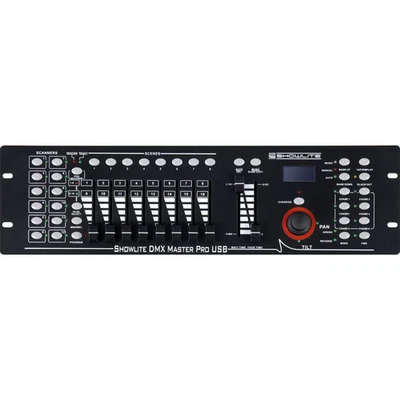 Showlite DMX Controller Master Pro USB, DMX Controller für kleine Bühnen - Bild 1 von 4