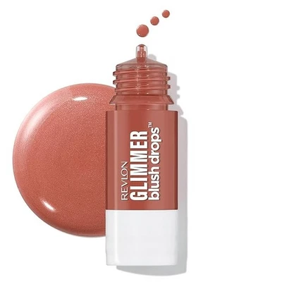 Revlon Glimmer Blush Drops ~ 101 Coralicious - Image 1 of 4