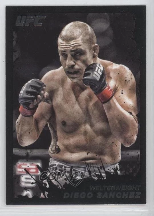 2011 Topps UFC Moment of Truth Onyx /88 Diego Sanchez #27 - Image 1 of 2