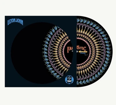 Elton John Captain Fantastic And The Brown Dirt Cowboy - Zoetrope Vinyl Pic Disc - Image 1 of 4