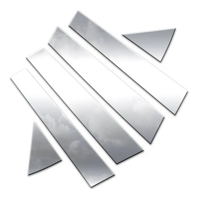 Diamond Grade 6pc Pillar Post Covers for 2018-2024 Hyundai Accent Sedan - Image 1 of 3