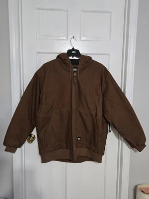 Casaco de inverno Key Duck tecido concha novo com etiquetas tamanho 2XLmarrom alto - Imagem 1 de 4