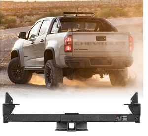 Trailer Hitch Black Steel Compatible with 2015 2016 2017 2018 2019 2020 2021 202 - Picture 1 of 7