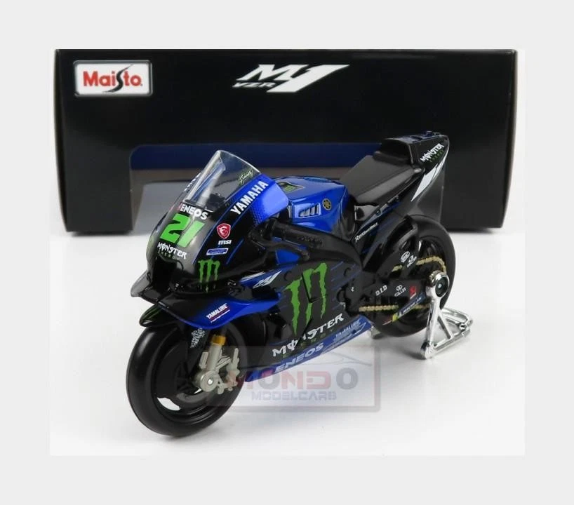 1:18 MAISTO Yamaha Yzr-M1 #21 Motogp Temporada 2022 Franco Morbidelli Modo MI34373M Foto 1 de 2
