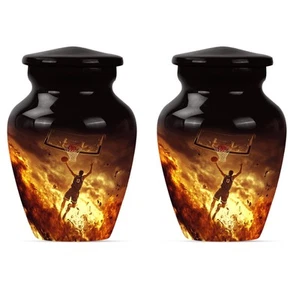Urna de baloncesto, urnas funerarias para hombres, recuerdo, urnas funerarias para adultos (talla, 3") - Imagen 1 de 1
