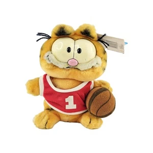 Garfield Peluche Vintage 6" Shootin Hoops 1978 Dakin Nuevo Con Etiquetas - Imagen 1 de 9