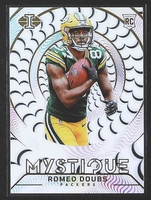 2022 Panini Illusions Romeo Doubs Mystique #M-37 Green Bay Packers - Image 1 of 2