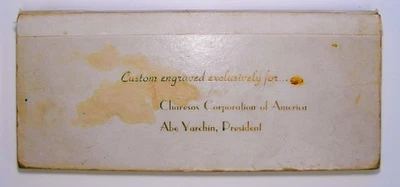 Billetera personalizada 1957 con certificado de plata de $1 con 26 billetes UNC CS703 Foto 1 de 3