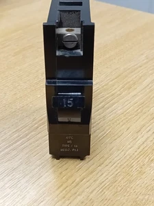 Federal Electric Stab-Lok 15 Amp Single Phase Type 4 MCB  to BS3871 - Picture 1 of 9