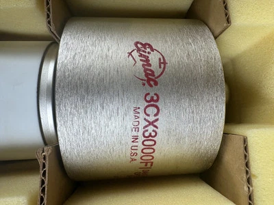 Tubo de transmisión de radioaficionado NOS Eimac 3CX3000F1 / 8239 tubos de red eléctrica Foto 1 de 4