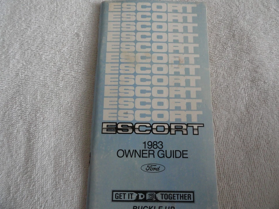 Ford Escort 1983 manual del propietario Foto 1 de 1