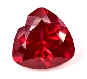 10.45 Ct Natural Mozambique Blood Deep Red Ruby Unheated Certified Gemstone VVS - Picture 1 of 5