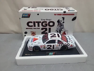 1997 Michael Waltrip 1:18 Citgo Top Dog Ford Thunderbird NASCAR Cup Car Diecast - Image 1 of 4