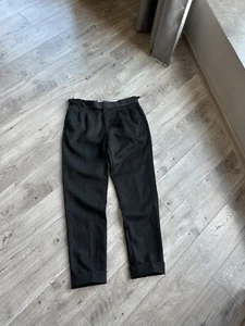 SuitSupply Pantalone Uomo Grigio Lana Classico Formale Taglia:48 - Foto 1 di 9
