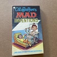 Al Jaffee's Mad Inventions 1st Print 1978 Warner PB Very Good Shipping included