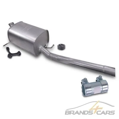 IMASAF SET ENDSCHALLDÄMPFER ESD ENDTOPF FÜR VW CADDY 3 1.6 1.9 2.0 TDI BJ 04-15 - Bild 1 von 4