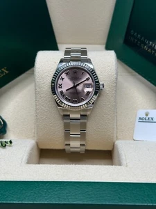 Rolex Lady-Datejust NEW 2024 Pink Roman Dial Stainless Steel 279174 Oyster 28mm - Picture 1 of 11