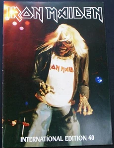 Iron Maiden Bruce Dickinson Fan Club Magazine Original Vintage Issue 40 1993 - Imagen 1 de 12