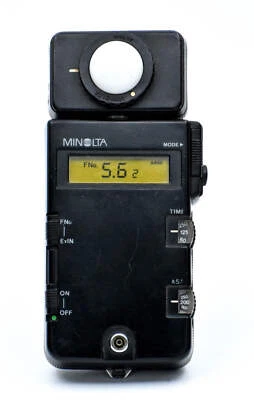 * USADO * Medidor de flash Minolta III Foto 1 de 4