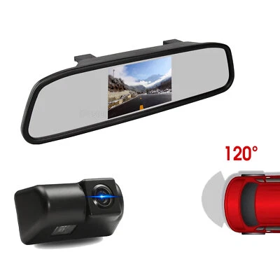 4.3" Screen Mirror Monitor Reversing Backup Camera Kit For Ford Transit&Connect - Image 1 of 4