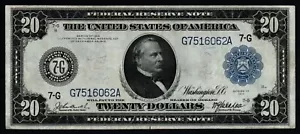 โ
๐ธ$20 1914 HIGH GRADE XF+ BEAUTIFUL Large Size Chicago Federal Reserve Note!๐ธโ
- Picture 1 of 2