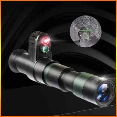 500M IR Night Vision Monocular w/Crosshair for Deer Hunting Day & Night - Image 1 of 4