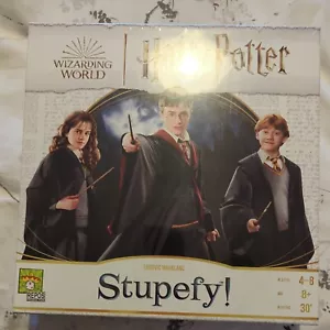New & Sealed Harry Potter Stupefy! Wizarding World Board Game Wands & Spells - Picture 1 of 2