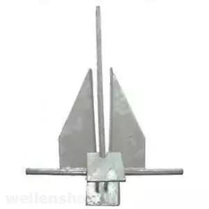 10 kg Danforthanker Danforth Anker Boot Plattenanker verzinkt Schiffsanker Yacht - Bild 1 von 2