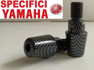 Kit / Set Coppia Contrappesi CARBON Specifici Yamaha T Max 500 2008 2009 2010 - Imagen 1 de 1