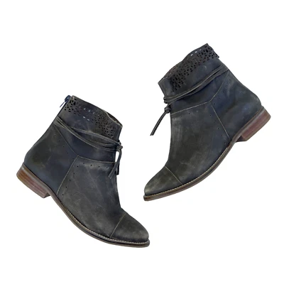 Botines Klub Nico Lazer corte cuero detalle envolvente talla 6 Foto 1 de 4