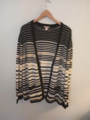 White Stag Cardigan Stripes  Women's XXL (20) - Image 1 of 4