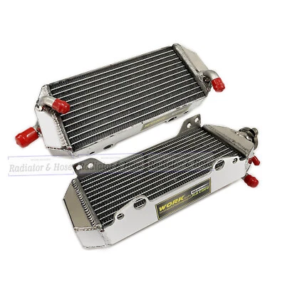 Full Aluminum Radiator for SUZUKI RM250 RM 250 1996 1997 1998 1999 2000 Polished - Image 1 of 4